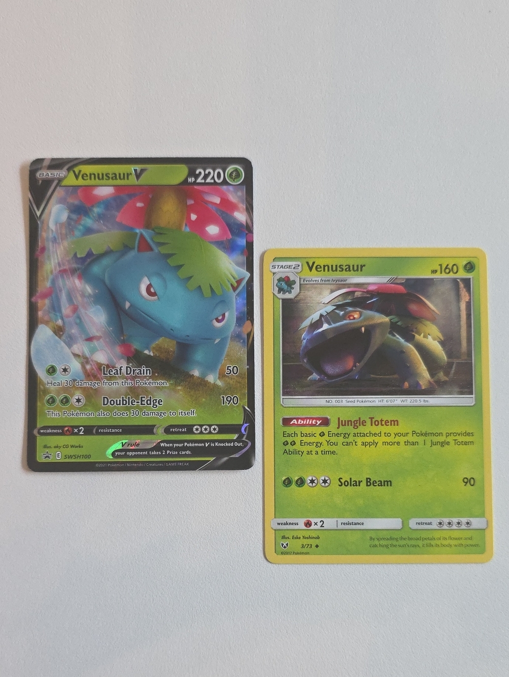 Pokemon Venusaur Cards